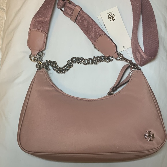 Tory Burch 151 Mercer Small Crescent Bag - Picture 4 of 8